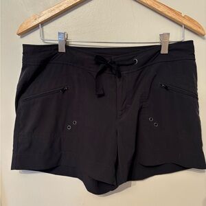 Black Women's Active Drawstring Shorts